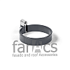 FarAcs PREMIUM: Хомут трубы 100 мм Серый графит
