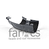 FarAcs PREMIUM: Угол желоба внешний 135° 125/90 Ral 7024