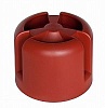 Krovent: Колпак кровельный HupCap 110 Красный (RAL 3009)