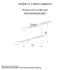 Планка угла внутреннего 50х50х2000 (ПЭ-01-9003-0.45)