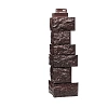 Угол наружный FineBer Камень дикий Коричневый