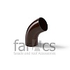 FarAcs PREMIUM: Колено трубы  60° 125/90 Ral 8017